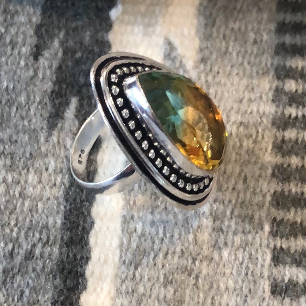 Multi Colored Stone Ring - image 5